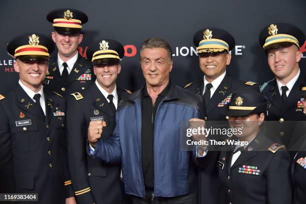 Sylvester Stallone attends the "Rambo: Last Blood" Screening & Fan Event at AMC Lincoln Square Theater on September 18, 2019 in New York City.