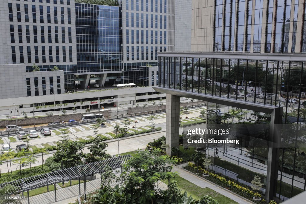 Hyd 13 The Amazon.com Inc. office campus stands in Hyderabad, India, on ...