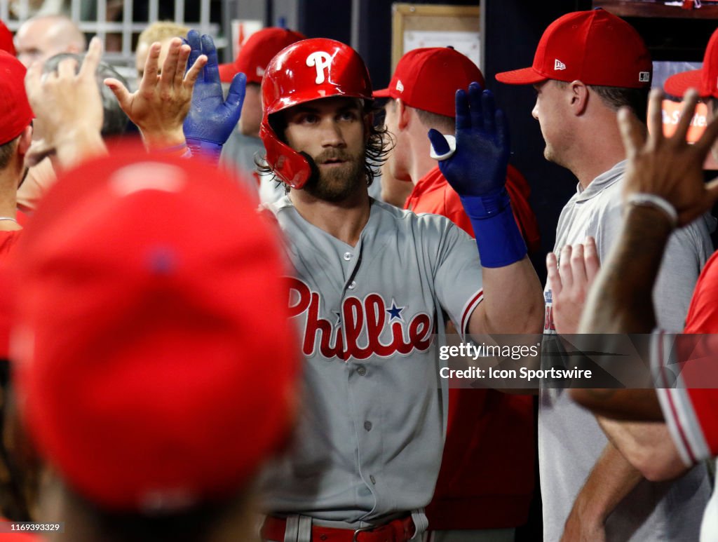 MLB: SEP 18 Phillies at Braves