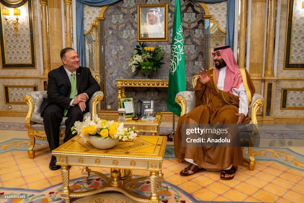 U.S. Secretary of State Mike Pompeo in Saudi Arabia