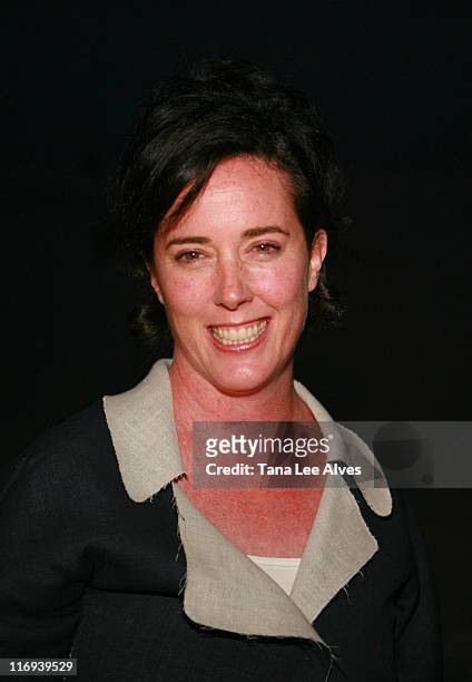 Kate Spade during Allure's Linda Wells Hosts Her Annual Clambake at Fowler Beach in Southampton at Fowler Beach in Southampton, New York, United...