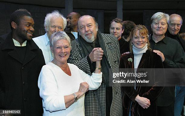 Colin Salmon, Michael Pennington, Judi Dench, Sir Peter Hall, Samantha Bond, Martin Jarvis and Charles Dance