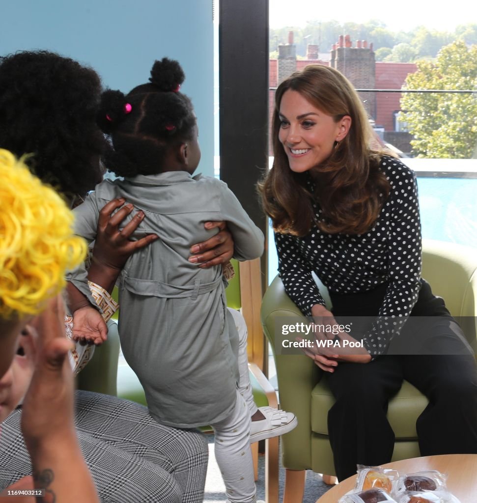 The Duchess Of Cambridge Visits The Family Nurse Partnership