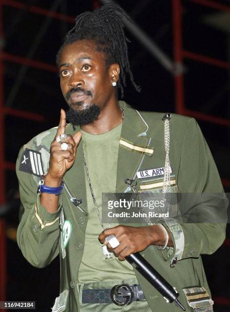 Beenie Man during VP Records Memorial Weekend Concert - May 29, 2005 at Bayfront Park in Miami, Florida, United States.