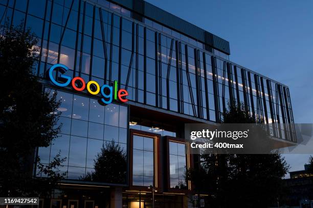 google - hauptfirmensitz stock-fotos und bilder