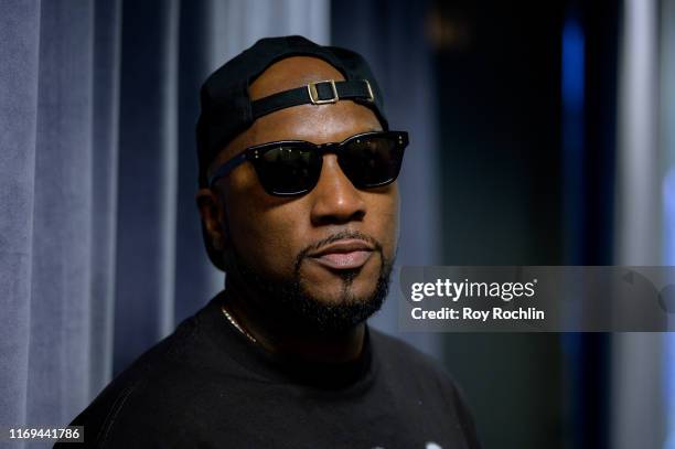 Rapper Jeezy visits Sway In The Morning with host Sway Calloway at SiriusXM Studios on August 21, 2019 in New York City.