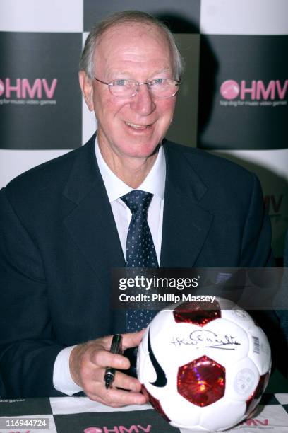 Jack Charlton during Jack Charlton Signs His DVD "Jack Charlton: The Irish Years" at HMV in Dublin - October 22, 2005 at HMV in Dublin, Ireland.