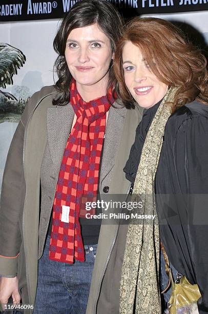 Anna Nolan and Blathnaid NiChofaigh during "King Kong" Dublin Premiere - Arrivals at Savoy Cinema in Dublin, Ireland.