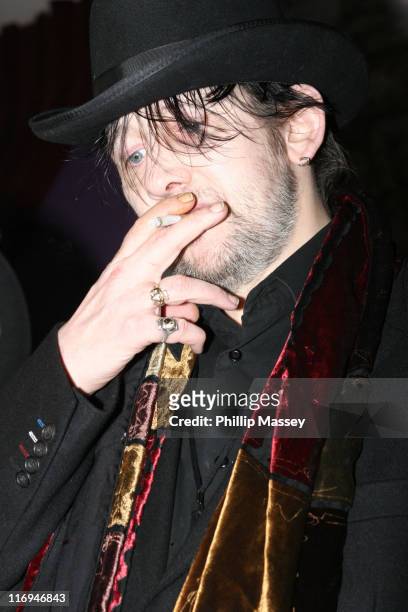 Shane MacGowan of The Pogues, who received a Lifetime Achievement Award