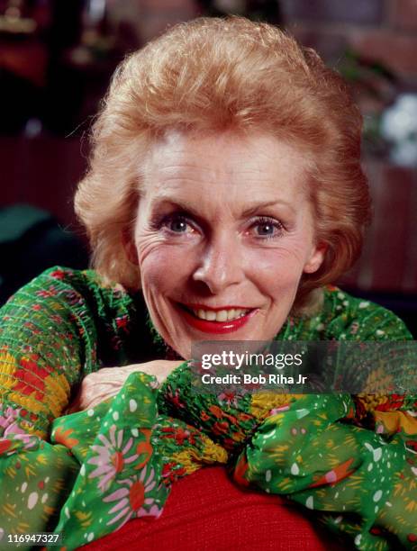 File photo of actress Janet Leigh taken at her home in Los Angeles, Calif. 10/4/84.