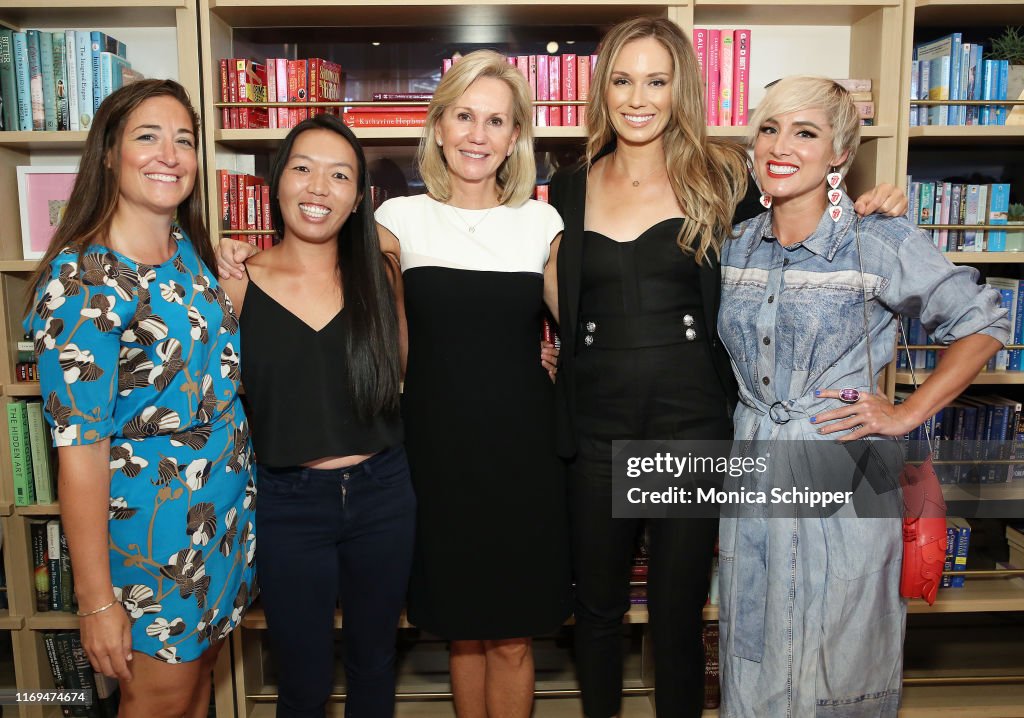 Racquet magazine co founder and event moderator Caitlin Thompson