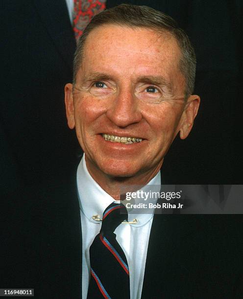 Ross Perot during H. Ross Perot At "On Wings of Eagles" Press Conference in Los Angeles, California, United States.