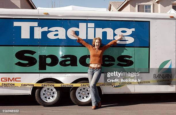Paige Davis, host of TLC's "Trading Spaces" in which neighbors switch homes for 48 hours and redocorate a room in each other's home with help from...