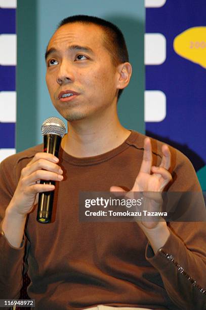 Apichatpong Weerasethakul, director during Tokyo Filmex 2004 - "Tropical Malady" Screening at Yurakucho Asahi Hall in Tokyo, Japan.