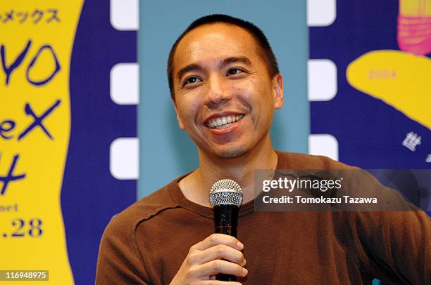 Apichatpong Weerasethakul, director during Tokyo Filmex 2004 - "Tropical Malady" Screening at Yurakucho Asahi Hall in Tokyo, Japan.