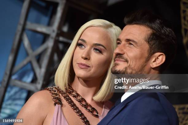 Katy Perry and Orlando Bloom attend Louis Vuitton Parfum hosts dinner  News Photo - Getty Images
