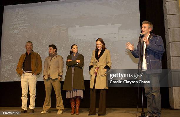 John Jarrett, Nathan Phillips, Kestie Morassi, Cassandra Magrath and Greg McClean