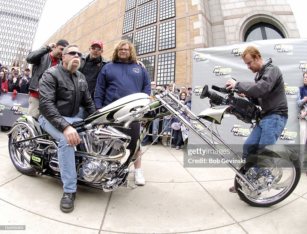 Orange County Choppers Reveal the M3Power Nitro Chopper to Gillette - March 23, 2005