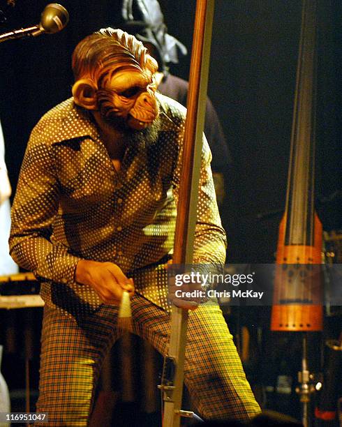 Les Claypool of Primus during Les Claypool in Concert at Variety Playhouse in Atlanta - July 11, 2005 at Variety Playhouse in Atlanta, Georgia,...