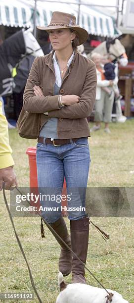 Kate Middleton, girlfriend of Prince William, attends the second day of the Gatcombe Park Festival of British Eventing at Gatcombe Park, on August 6,...