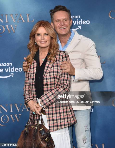 Roma Downey and Mark Burnett attend the LA Premiere of Amazon's "Carnival Row" at TCL Chinese Theatre on August 21, 2019 in Hollywood, California.