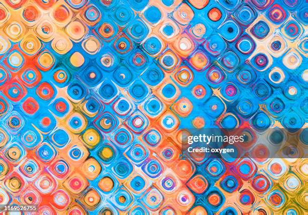 abstract morphing blue and violet shapes background - blue swirls with bubbles stock pictures, royalty-free photos & images