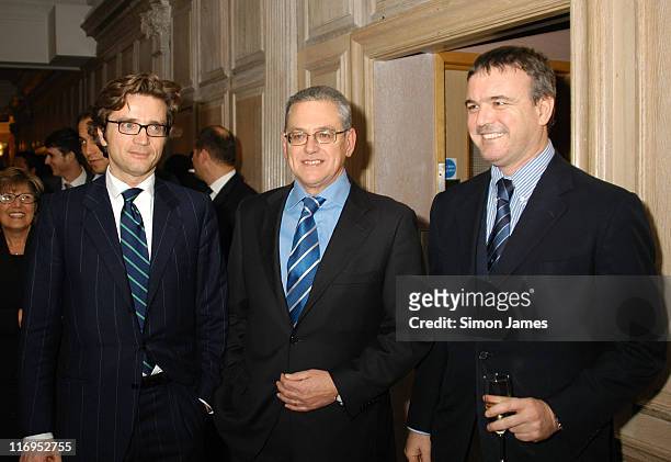 Sergio Marchionne, Chief Executive of Fiat UK, and guests