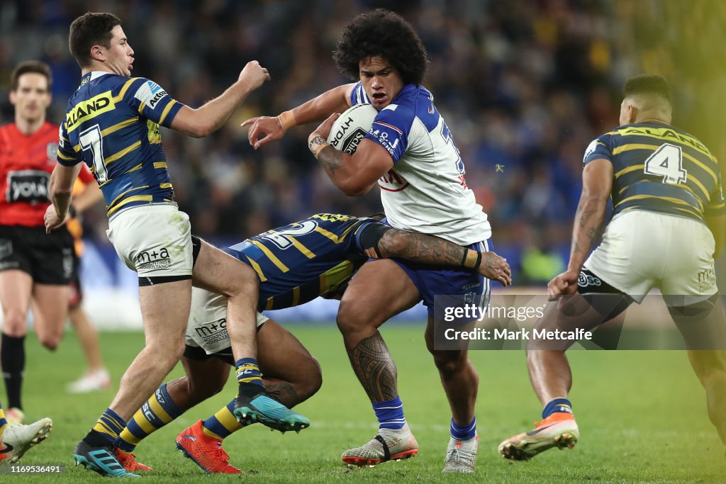 NRL Rd 23 - Eels v Bulldogs