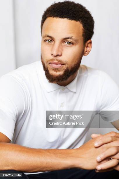 Champion basketball player and SC30 Inc founder Stephen Curry poses for a portrait at TPC Harding Park in San Francisco, California on September 16,...