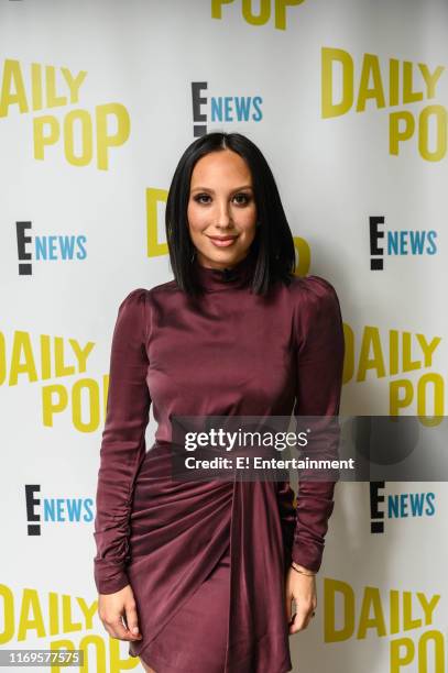 Episode 190913 -- Pictured: Cheryl Burke from Dancing With the Stars on Daily Pop --