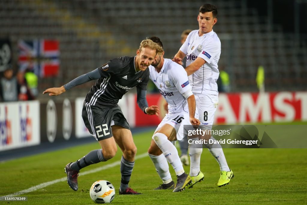 LASK v Rosenborg BK: Group D - UEFA Europa League