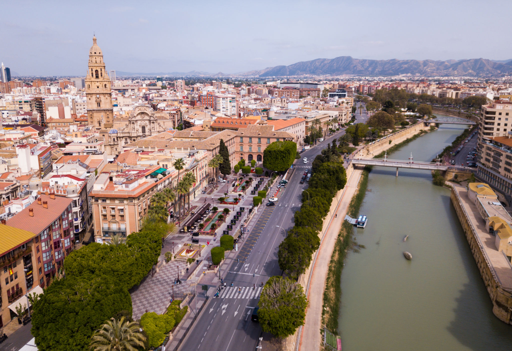 Murcia city view