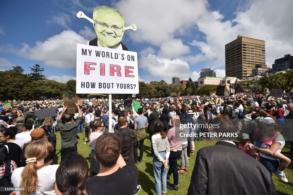 AUSTRALIA-ENVIRONMENT-CLIMATE-CHILDREN-GLOBAL-CAMPAIGN