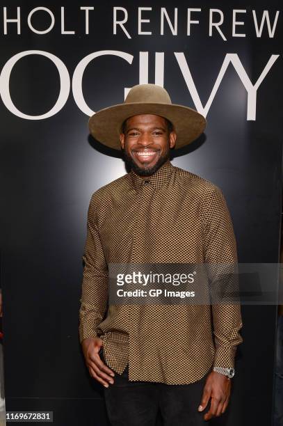 Subban attends the The P.K. Subban Foundation event during #PKSFWEEKMTL held at Holt Renfrew Ogilvy on August 22, 2019 in Montreal, Canada.
