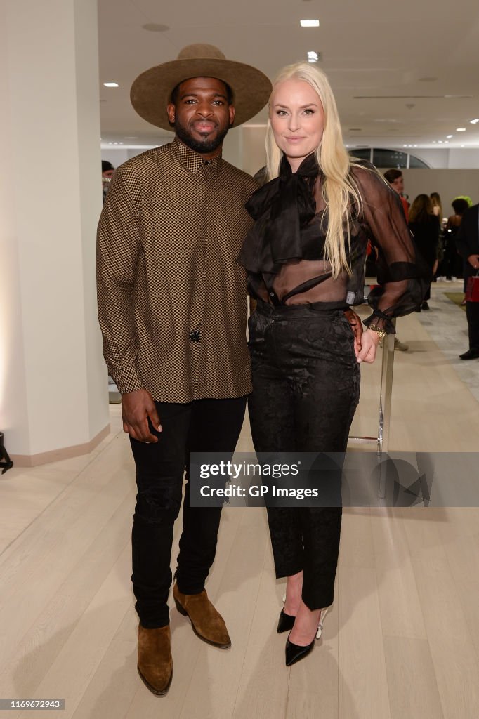 Holt Renfrew Ogilvy hosts private event with The P.K. Subban Foundation during #PKSFWEEKMTL