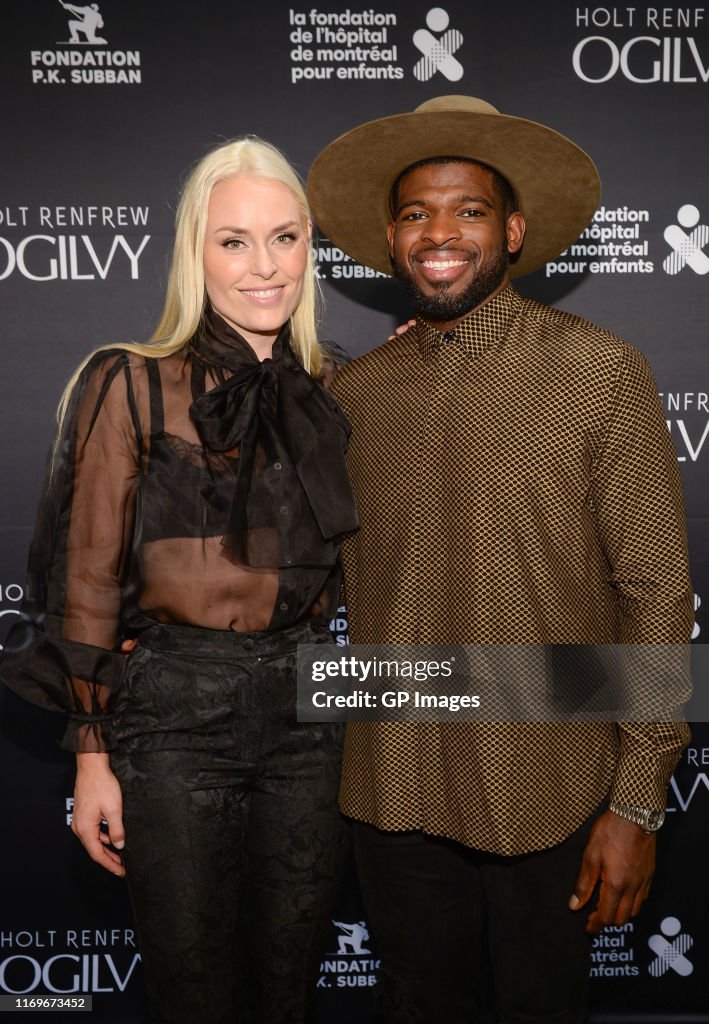 Holt Renfrew Ogilvy hosts private event with The P.K. Subban Foundation during #PKSFWEEKMTL