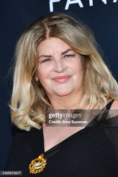 Kirstie Alley attends the premiere of Quiver Distribution's "The Fanatic" at the Egyptian Theatre on August 22, 2019 in Hollywood, California.