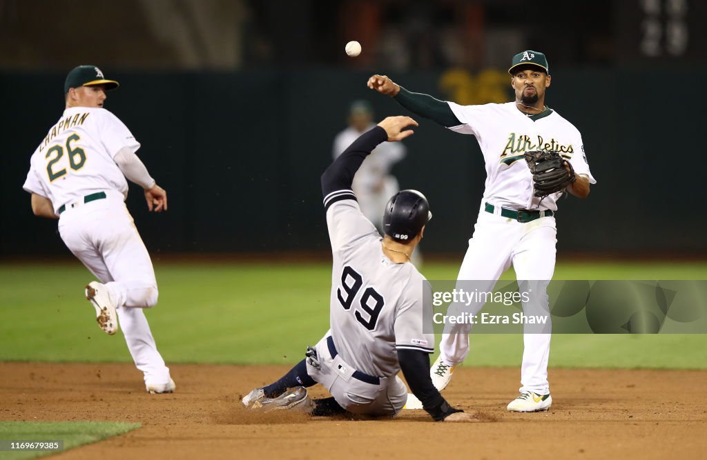New York Yankees v Oakland Athletics