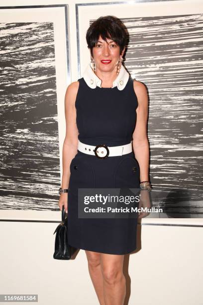 Ghislaine Maxwell attends CALVIN KLEIN COLLECTION & HRC Host Special Event to Support AMERICANS FOR MARRIAGE EQUALITY CAMPAIGN at Calvin Klein...