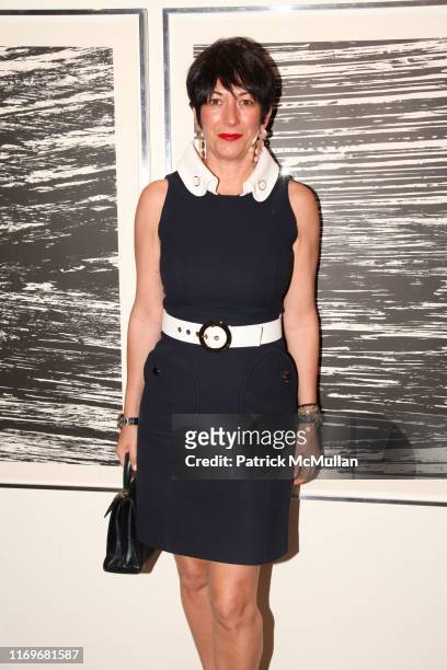 Ghislaine Maxwell attends CALVIN KLEIN COLLECTION & HRC Host Special Event to Support AMERICANS FOR MARRIAGE EQUALITY CAMPAIGN at Calvin Klein...