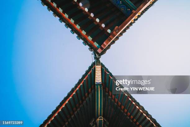 beijing xiannongtan - ancient sundials stock pictures, royalty-free photos & images