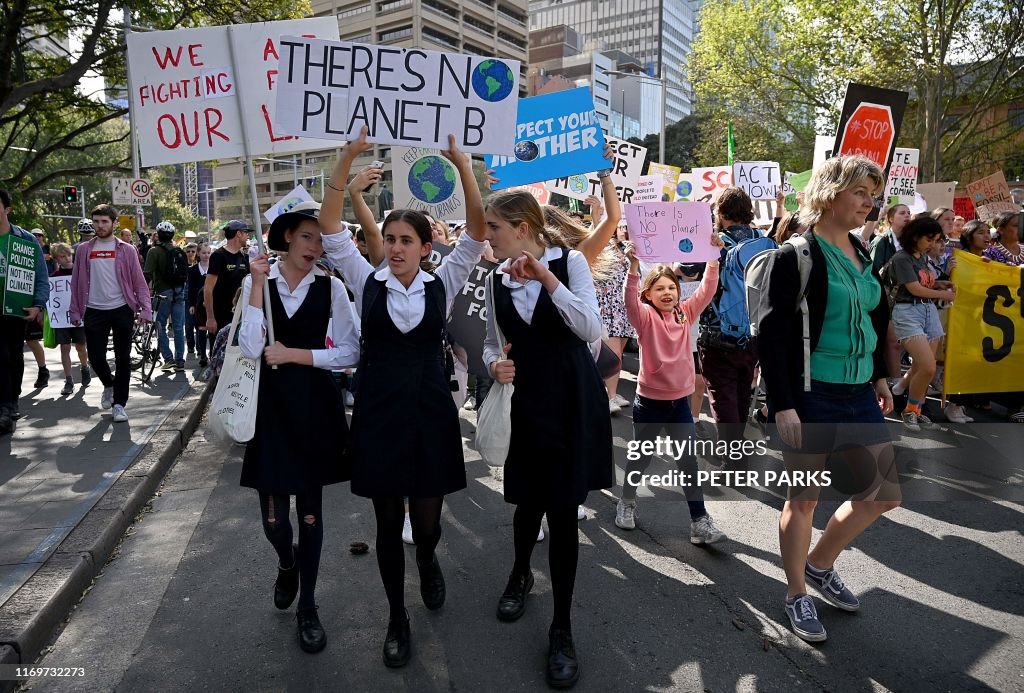 AUSTRALIA-ENVIRONMENT-CLIMATE-CHILDREN-GLOBAL-CAMPAIGN