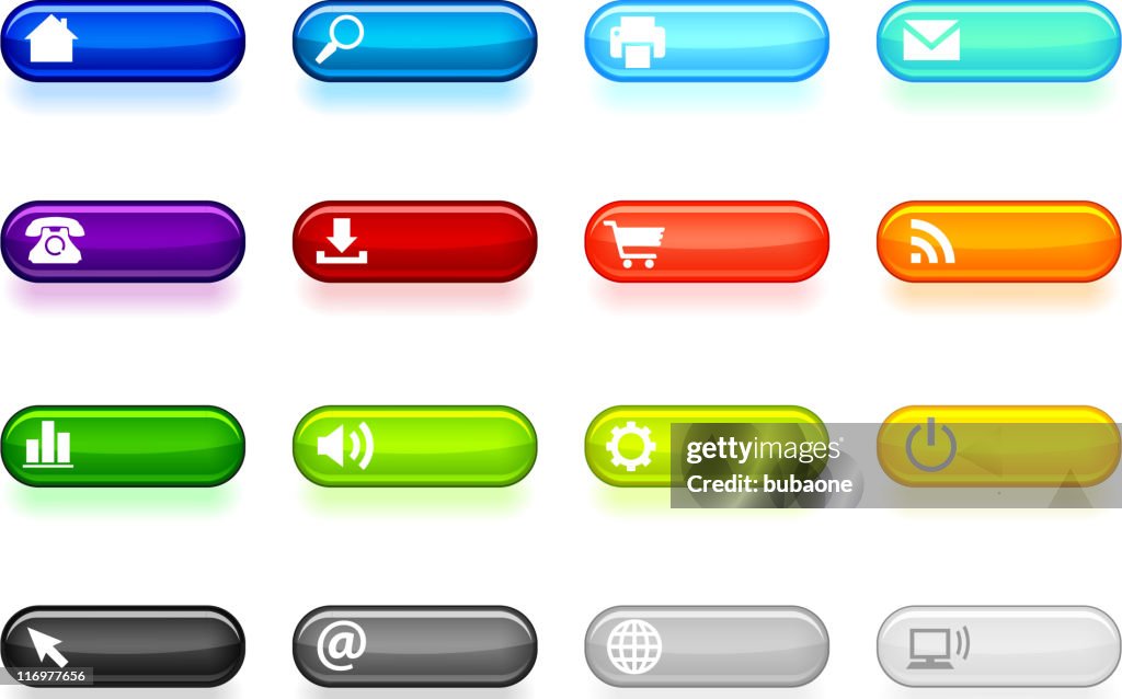 Liquid Button Internet Liquid Buttons Set High-Res Vector Graphic - Getty Images
