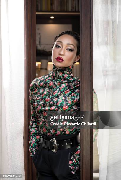 Actress Ruth Negga poses for a portrait on August 30, 2019 in Venice, Italy.
