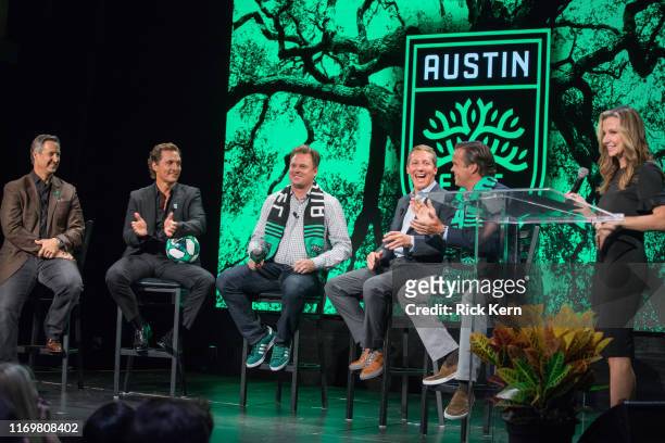 Marius Haas, President and CCO of Dell Technologies, Matthew McConaughey, Academy Award-winning actor, 'Minister of Culture' / M.O.C., Anthony...