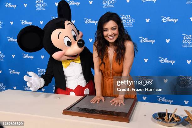 Ming-Na Wen, attends D23 Disney Legends event at Anaheim Convention Center on August 23, 2019 in Anaheim, California.