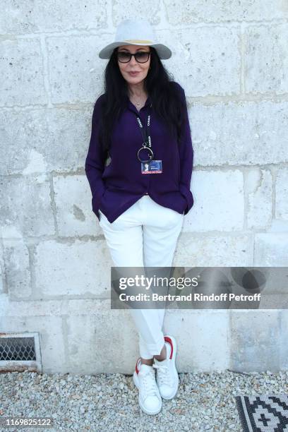 Director of the movie "Le Dernier Poumon du Monde" Yamina Benguigui attend the 12th Angouleme French-Speaking Film Festival : Day Four on August 23,...