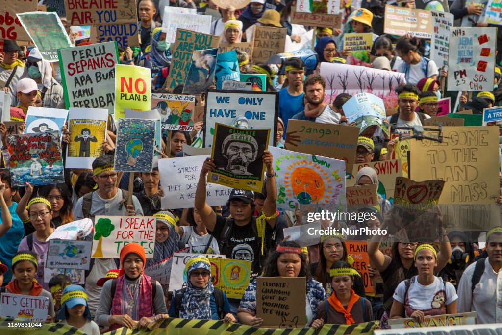 Global Climate Strike In Jakarta