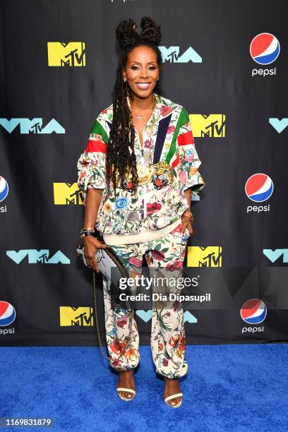 June Ambrose attends the 2019 MTV VMA Vanguard Recipient Event on August 23, 2019 in New York City.