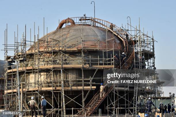 Abqaiq Khurais Attack Photos and Premium High Res Pictures Getty Images